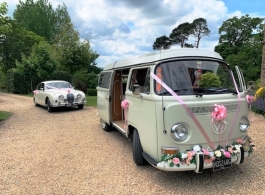 Vw Campervan for weddings in Salisbury